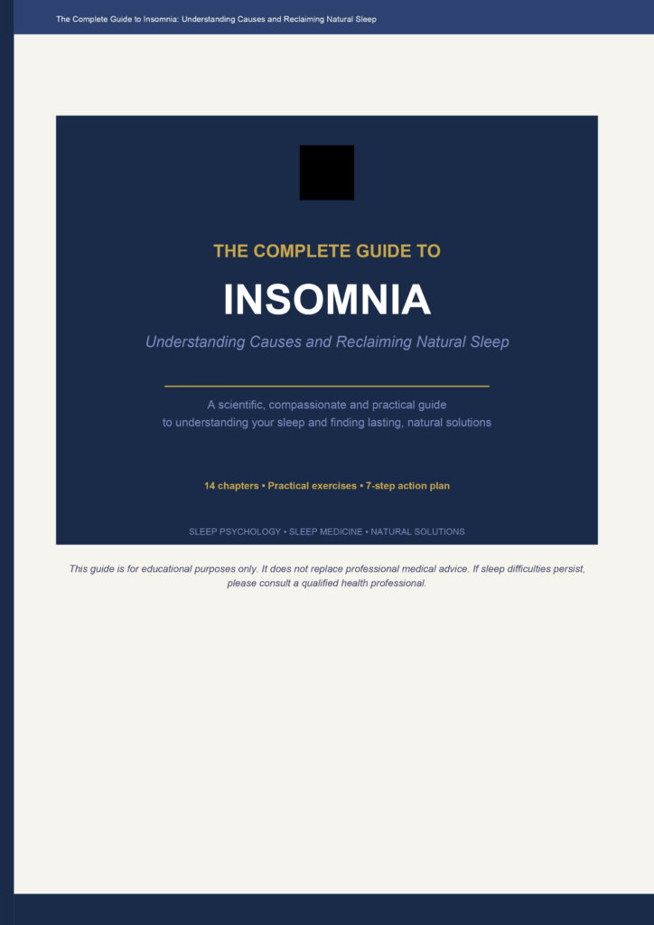 Insomnia Guide: Natural Solutions for Better Sleep Tonight - Relax zero ...