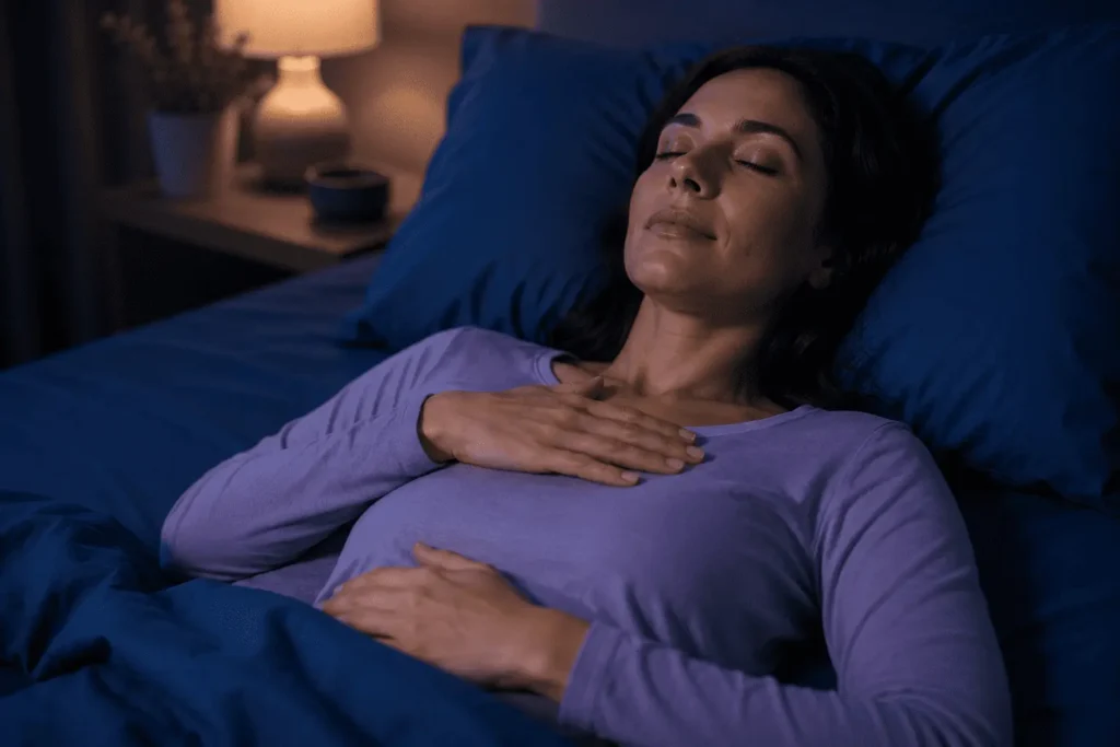 diaphragmatic breathing exercise for better sleep